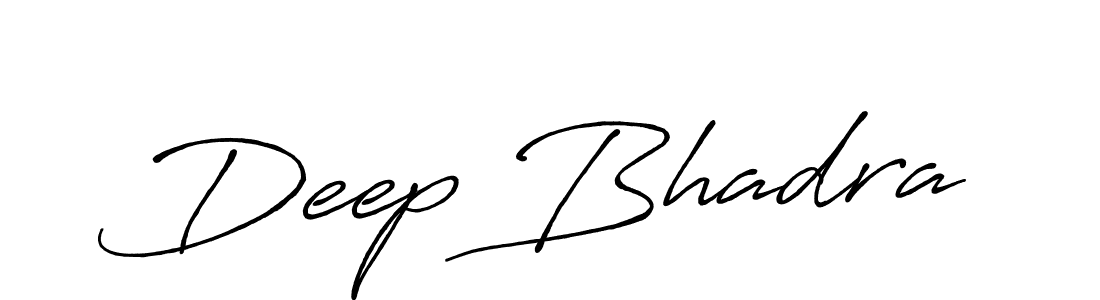 if you are searching for the best signature style for your name Deep Bhadra. so please give up your signature search. here we have designed multiple signature styles  using Antro_Vectra_Bolder. Deep Bhadra signature style 7 images and pictures png