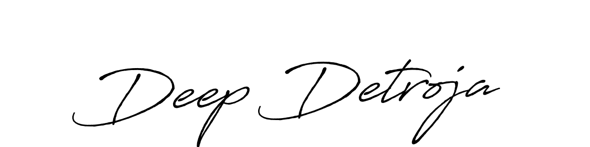 Once you've used our free online signature maker to create your best signature Antro_Vectra_Bolder style, it's time to enjoy all of the benefits that Deep Detroja name signing documents. Deep Detroja signature style 7 images and pictures png