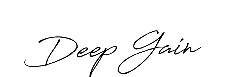Best and Professional Signature Style for Deep Gain. Antro_Vectra_Bolder Best Signature Style Collection. Deep Gain signature style 7 images and pictures png