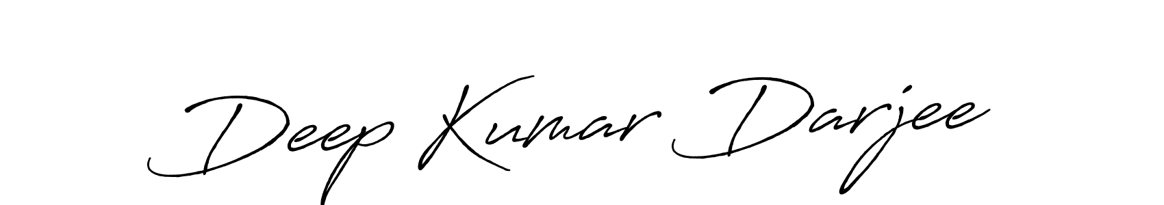 How to make Deep Kumar Darjee signature? Antro_Vectra_Bolder is a professional autograph style. Create handwritten signature for Deep Kumar Darjee name. Deep Kumar Darjee signature style 7 images and pictures png