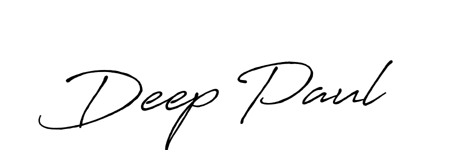 How to make Deep Paul signature? Antro_Vectra_Bolder is a professional autograph style. Create handwritten signature for Deep Paul name. Deep Paul signature style 7 images and pictures png