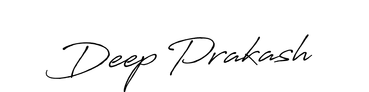 Similarly Antro_Vectra_Bolder is the best handwritten signature design. Signature creator online .You can use it as an online autograph creator for name Deep Prakash. Deep Prakash signature style 7 images and pictures png
