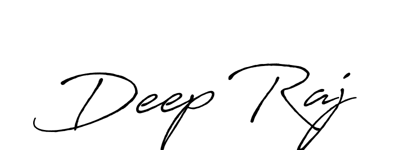 Also we have Deep Raj name is the best signature style. Create professional handwritten signature collection using Antro_Vectra_Bolder autograph style. Deep Raj signature style 7 images and pictures png
