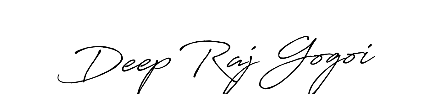 Similarly Antro_Vectra_Bolder is the best handwritten signature design. Signature creator online .You can use it as an online autograph creator for name Deep Raj Gogoi. Deep Raj Gogoi signature style 7 images and pictures png