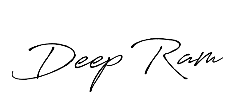 Also we have Deep Ram name is the best signature style. Create professional handwritten signature collection using Antro_Vectra_Bolder autograph style. Deep Ram signature style 7 images and pictures png