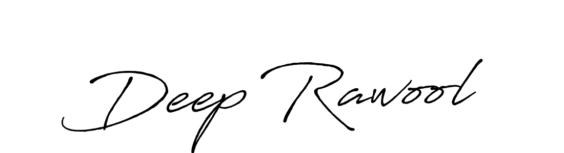 Use a signature maker to create a handwritten signature online. With this signature software, you can design (Antro_Vectra_Bolder) your own signature for name Deep Rawool. Deep Rawool signature style 7 images and pictures png