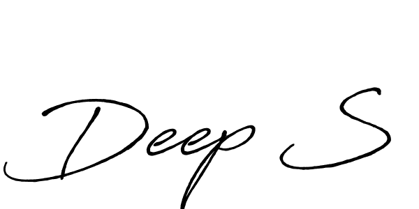 Here are the top 10 professional signature styles for the name Deep S. These are the best autograph styles you can use for your name. Deep S signature style 7 images and pictures png