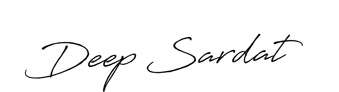 Make a beautiful signature design for name Deep Sardat. Use this online signature maker to create a handwritten signature for free. Deep Sardat signature style 7 images and pictures png