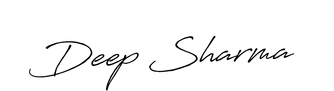 Once you've used our free online signature maker to create your best signature Antro_Vectra_Bolder style, it's time to enjoy all of the benefits that Deep Sharma name signing documents. Deep Sharma signature style 7 images and pictures png