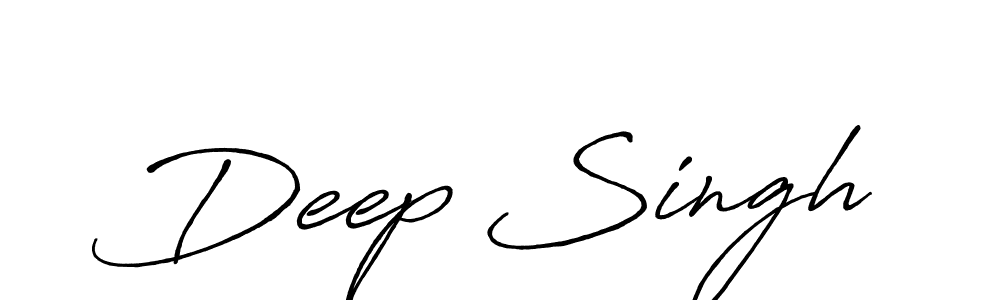 Also we have Deep Singh name is the best signature style. Create professional handwritten signature collection using Antro_Vectra_Bolder autograph style. Deep Singh signature style 7 images and pictures png