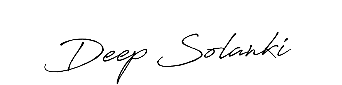 Make a beautiful signature design for name Deep Solanki. Use this online signature maker to create a handwritten signature for free. Deep Solanki signature style 7 images and pictures png