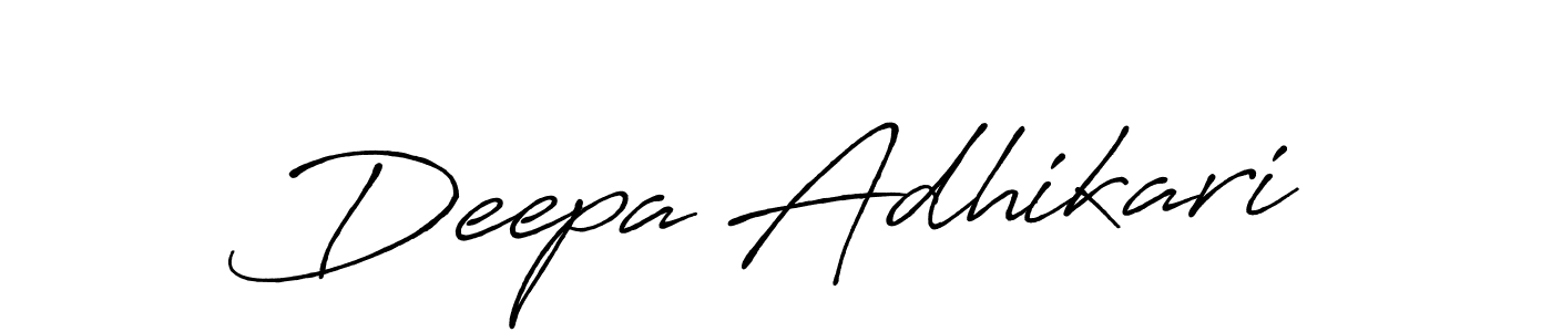 How to Draw Deepa Adhikari signature style? Antro_Vectra_Bolder is a latest design signature styles for name Deepa Adhikari. Deepa Adhikari signature style 7 images and pictures png
