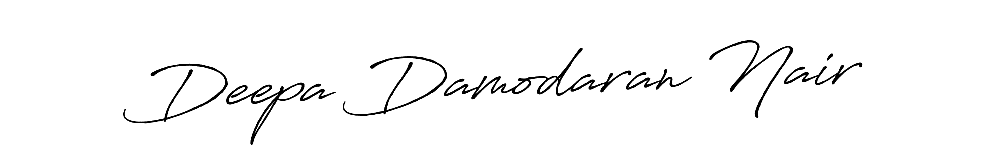 You can use this online signature creator to create a handwritten signature for the name Deepa Damodaran Nair. This is the best online autograph maker. Deepa Damodaran Nair signature style 7 images and pictures png