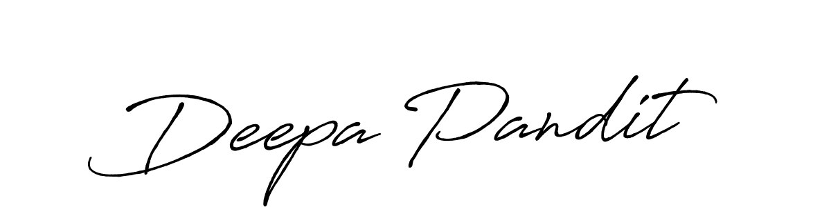 Make a beautiful signature design for name Deepa Pandit. Use this online signature maker to create a handwritten signature for free. Deepa Pandit signature style 7 images and pictures png