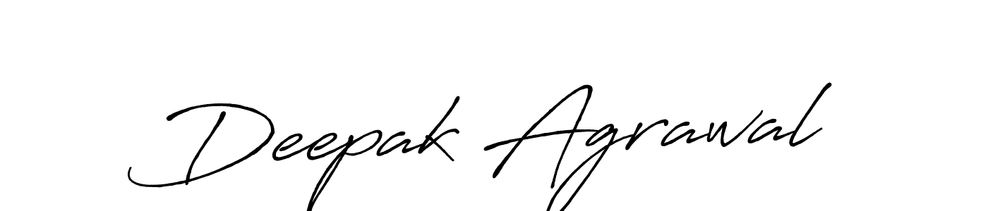 Make a beautiful signature design for name Deepak Agrawal. Use this online signature maker to create a handwritten signature for free. Deepak Agrawal signature style 7 images and pictures png