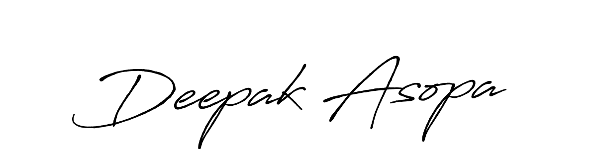 You should practise on your own different ways (Antro_Vectra_Bolder) to write your name (Deepak Asopa) in signature. don't let someone else do it for you. Deepak Asopa signature style 7 images and pictures png