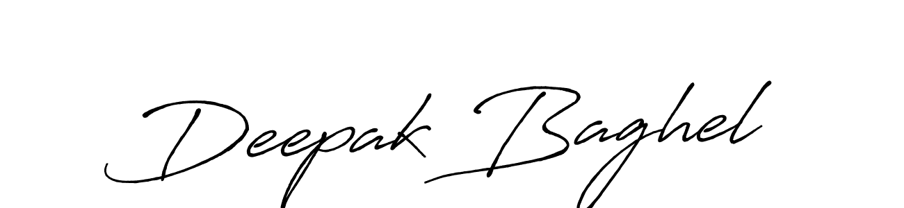 Deepak Baghel stylish signature style. Best Handwritten Sign (Antro_Vectra_Bolder) for my name. Handwritten Signature Collection Ideas for my name Deepak Baghel. Deepak Baghel signature style 7 images and pictures png