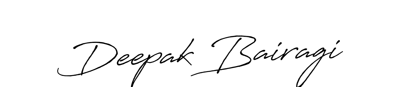 It looks lik you need a new signature style for name Deepak Bairagi. Design unique handwritten (Antro_Vectra_Bolder) signature with our free signature maker in just a few clicks. Deepak Bairagi signature style 7 images and pictures png