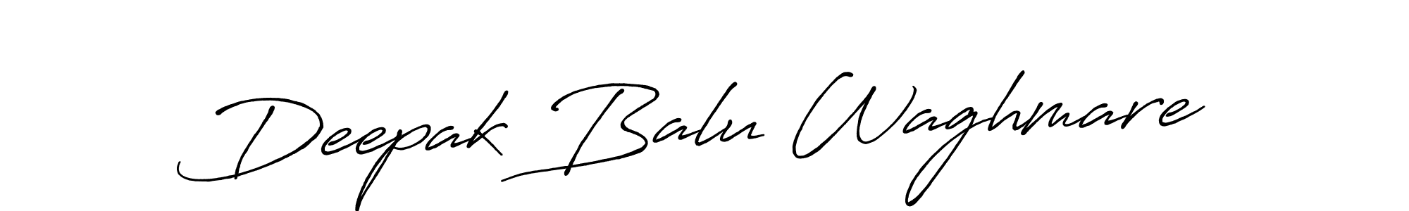 It looks lik you need a new signature style for name Deepak Balu Waghmare. Design unique handwritten (Antro_Vectra_Bolder) signature with our free signature maker in just a few clicks. Deepak Balu Waghmare signature style 7 images and pictures png