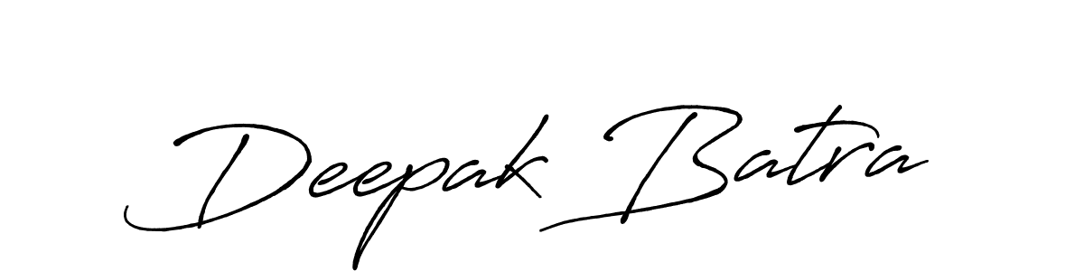 You should practise on your own different ways (Antro_Vectra_Bolder) to write your name (Deepak Batra) in signature. don't let someone else do it for you. Deepak Batra signature style 7 images and pictures png