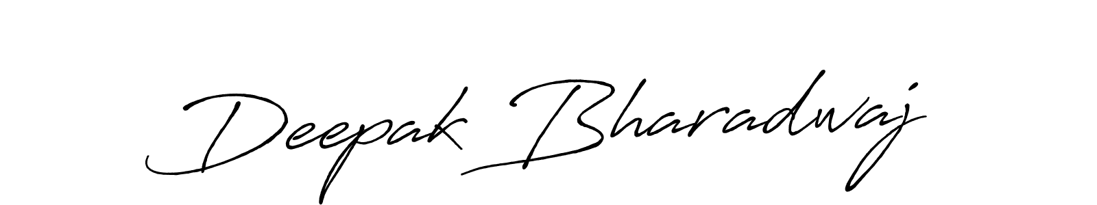 Antro_Vectra_Bolder is a professional signature style that is perfect for those who want to add a touch of class to their signature. It is also a great choice for those who want to make their signature more unique. Get Deepak Bharadwaj name to fancy signature for free. Deepak Bharadwaj signature style 7 images and pictures png