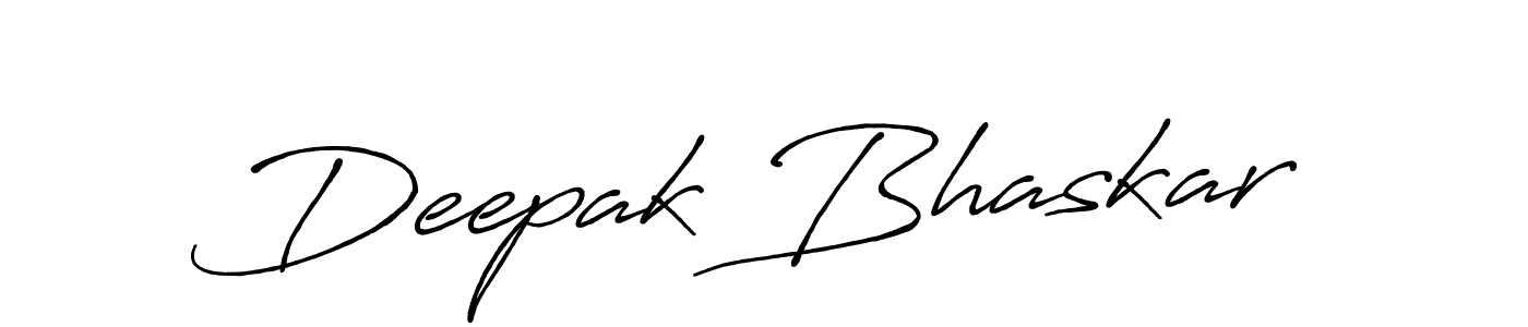 Use a signature maker to create a handwritten signature online. With this signature software, you can design (Antro_Vectra_Bolder) your own signature for name Deepak Bhaskar. Deepak Bhaskar signature style 7 images and pictures png