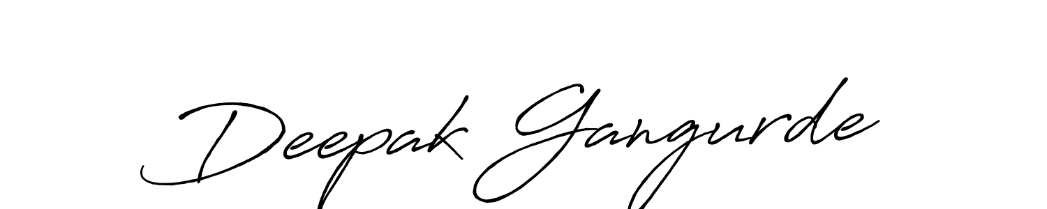 Also You can easily find your signature by using the search form. We will create Deepak Gangurde name handwritten signature images for you free of cost using Antro_Vectra_Bolder sign style. Deepak Gangurde signature style 7 images and pictures png