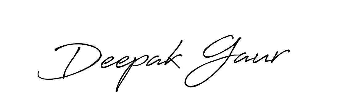 How to make Deepak Gaur signature? Antro_Vectra_Bolder is a professional autograph style. Create handwritten signature for Deepak Gaur name. Deepak Gaur signature style 7 images and pictures png