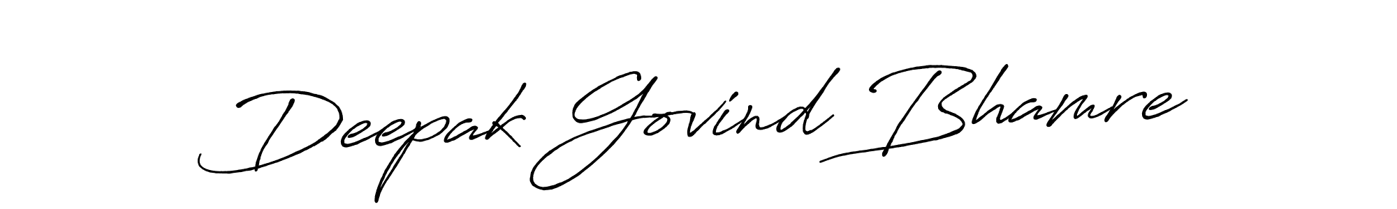 Make a beautiful signature design for name Deepak Govind Bhamre. Use this online signature maker to create a handwritten signature for free. Deepak Govind Bhamre signature style 7 images and pictures png