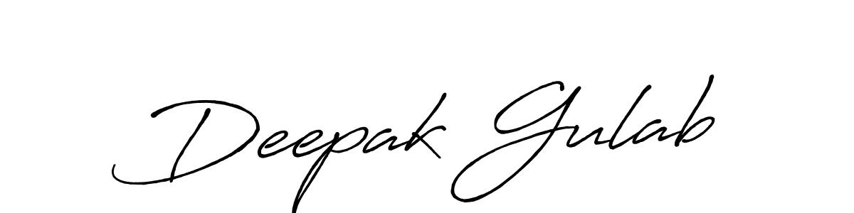 You should practise on your own different ways (Antro_Vectra_Bolder) to write your name (Deepak Gulab) in signature. don't let someone else do it for you. Deepak Gulab signature style 7 images and pictures png