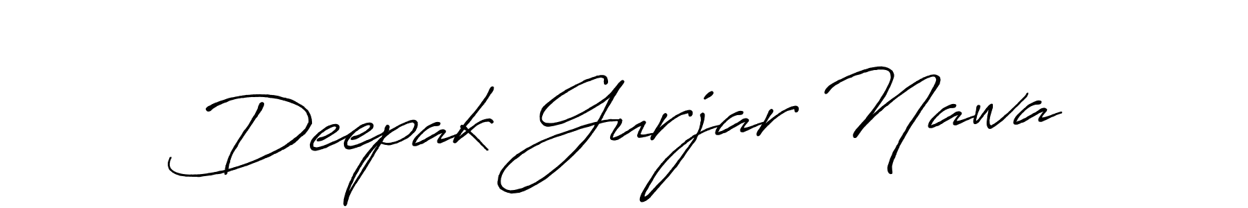 Deepak Gurjar Nawa stylish signature style. Best Handwritten Sign (Antro_Vectra_Bolder) for my name. Handwritten Signature Collection Ideas for my name Deepak Gurjar Nawa. Deepak Gurjar Nawa signature style 7 images and pictures png