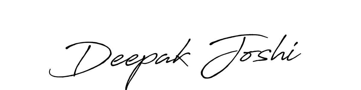 Use a signature maker to create a handwritten signature online. With this signature software, you can design (Antro_Vectra_Bolder) your own signature for name Deepak Joshi. Deepak Joshi signature style 7 images and pictures png