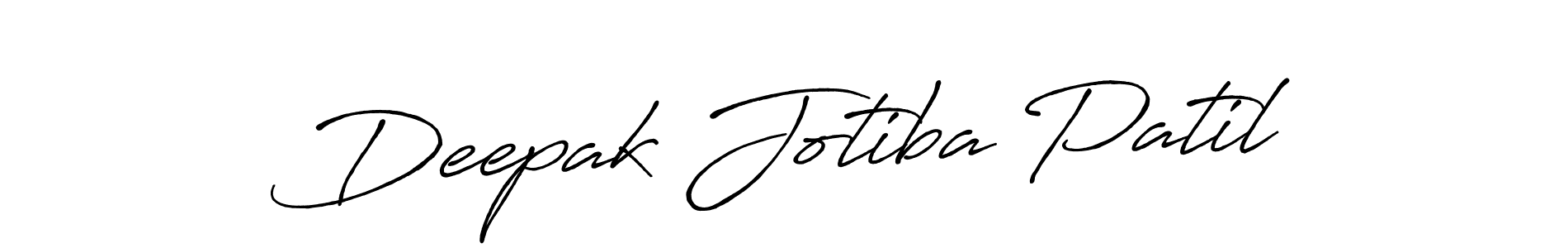Make a beautiful signature design for name Deepak Jotiba Patil. With this signature (Antro_Vectra_Bolder) style, you can create a handwritten signature for free. Deepak Jotiba Patil signature style 7 images and pictures png