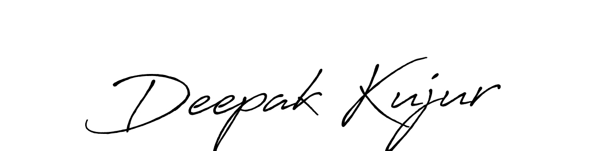 Design your own signature with our free online signature maker. With this signature software, you can create a handwritten (Antro_Vectra_Bolder) signature for name Deepak Kujur. Deepak Kujur signature style 7 images and pictures png