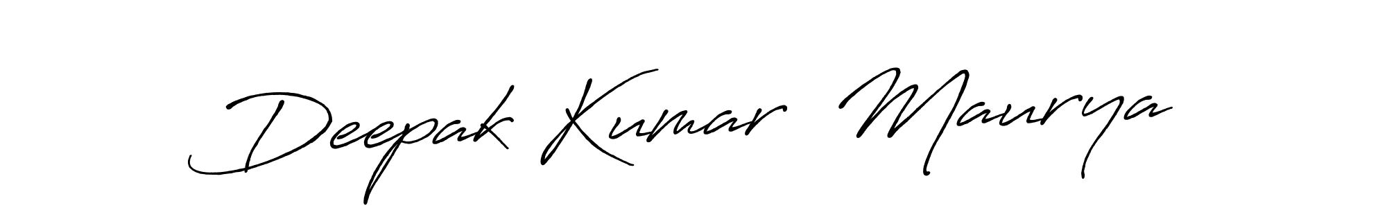 This is the best signature style for the Deepak Kumar  Maurya name. Also you like these signature font (Antro_Vectra_Bolder). Mix name signature. Deepak Kumar  Maurya signature style 7 images and pictures png