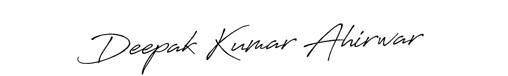 Deepak Kumar Ahirwar stylish signature style. Best Handwritten Sign (Antro_Vectra_Bolder) for my name. Handwritten Signature Collection Ideas for my name Deepak Kumar Ahirwar. Deepak Kumar Ahirwar signature style 7 images and pictures png