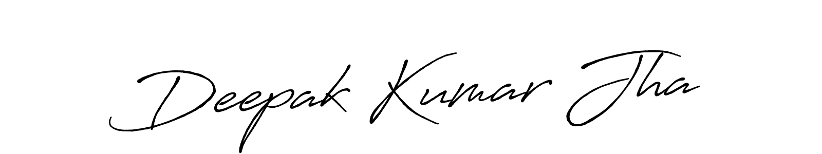 Also we have Deepak Kumar Jha name is the best signature style. Create professional handwritten signature collection using Antro_Vectra_Bolder autograph style. Deepak Kumar Jha signature style 7 images and pictures png