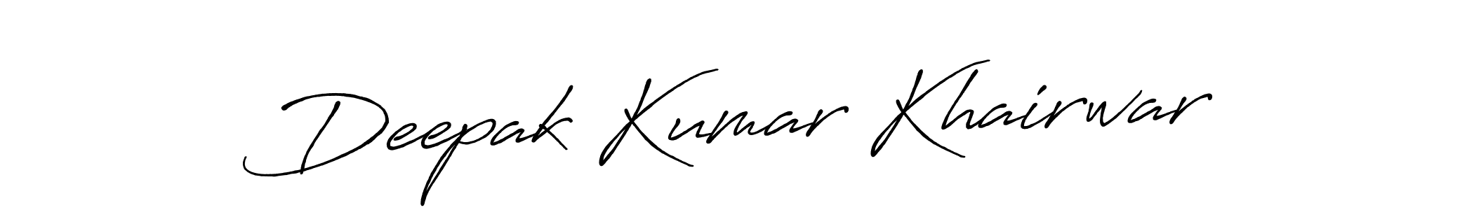 This is the best signature style for the Deepak Kumar Khairwar name. Also you like these signature font (Antro_Vectra_Bolder). Mix name signature. Deepak Kumar Khairwar signature style 7 images and pictures png