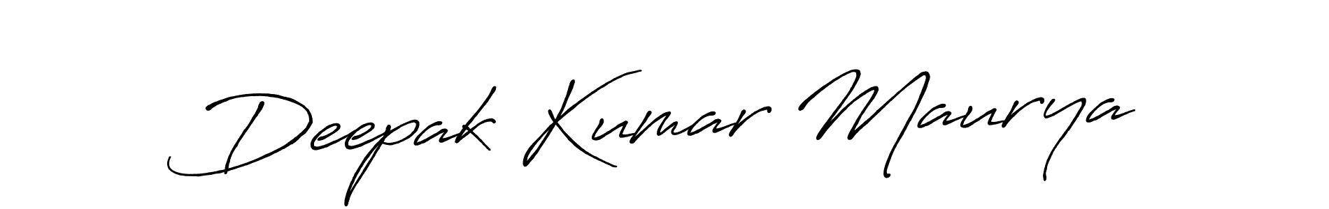 It looks lik you need a new signature style for name Deepak Kumar Maurya. Design unique handwritten (Antro_Vectra_Bolder) signature with our free signature maker in just a few clicks. Deepak Kumar Maurya signature style 7 images and pictures png