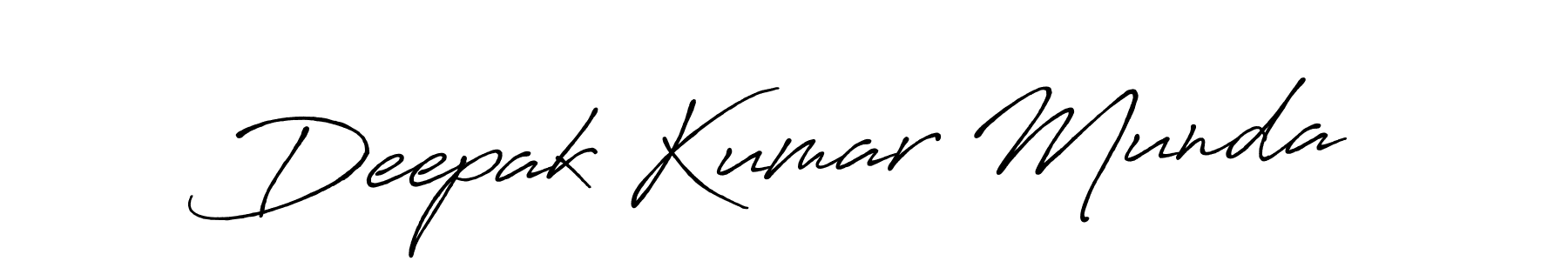 How to make Deepak Kumar Munda signature? Antro_Vectra_Bolder is a professional autograph style. Create handwritten signature for Deepak Kumar Munda name. Deepak Kumar Munda signature style 7 images and pictures png