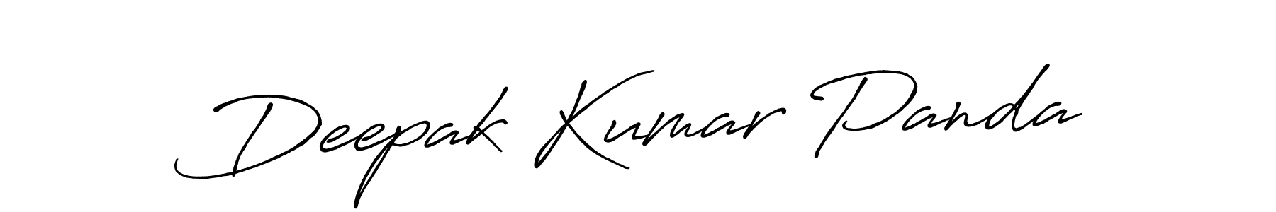 Design your own signature with our free online signature maker. With this signature software, you can create a handwritten (Antro_Vectra_Bolder) signature for name Deepak Kumar Panda. Deepak Kumar Panda signature style 7 images and pictures png