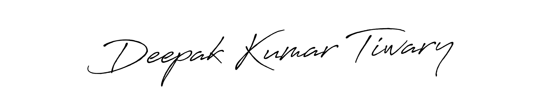 Deepak Kumar Tiwary stylish signature style. Best Handwritten Sign (Antro_Vectra_Bolder) for my name. Handwritten Signature Collection Ideas for my name Deepak Kumar Tiwary. Deepak Kumar Tiwary signature style 7 images and pictures png