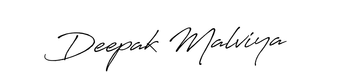 How to make Deepak Malviya signature? Antro_Vectra_Bolder is a professional autograph style. Create handwritten signature for Deepak Malviya name. Deepak Malviya signature style 7 images and pictures png