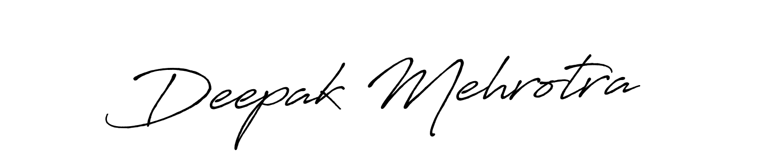 The best way (Antro_Vectra_Bolder) to make a short signature is to pick only two or three words in your name. The name Deepak Mehrotra include a total of six letters. For converting this name. Deepak Mehrotra signature style 7 images and pictures png