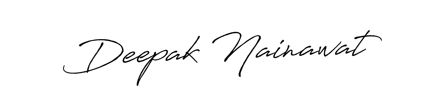 Once you've used our free online signature maker to create your best signature Antro_Vectra_Bolder style, it's time to enjoy all of the benefits that Deepak Nainawat name signing documents. Deepak Nainawat signature style 7 images and pictures png