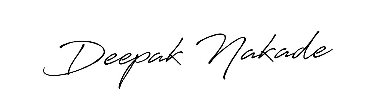 Make a beautiful signature design for name Deepak Nakade. Use this online signature maker to create a handwritten signature for free. Deepak Nakade signature style 7 images and pictures png