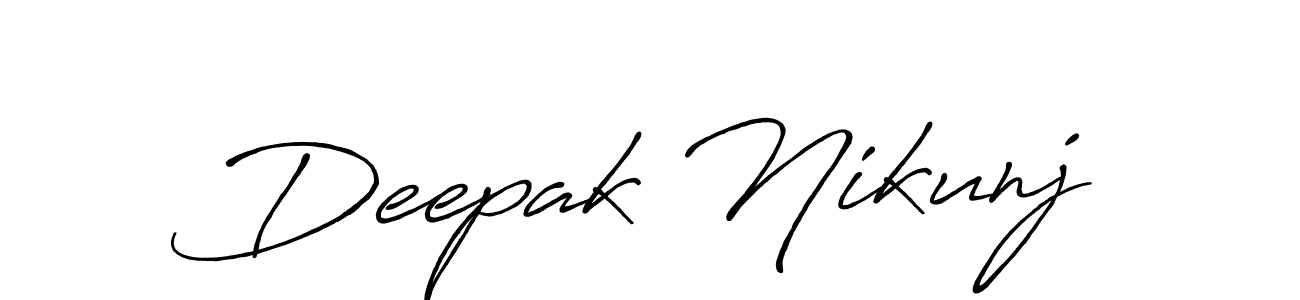 Make a beautiful signature design for name Deepak Nikunj. Use this online signature maker to create a handwritten signature for free. Deepak Nikunj signature style 7 images and pictures png