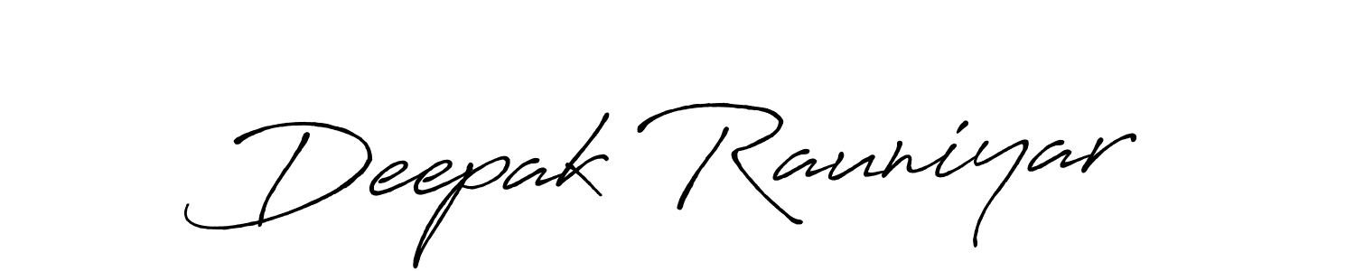 You should practise on your own different ways (Antro_Vectra_Bolder) to write your name (Deepak Rauniyar) in signature. don't let someone else do it for you. Deepak Rauniyar signature style 7 images and pictures png