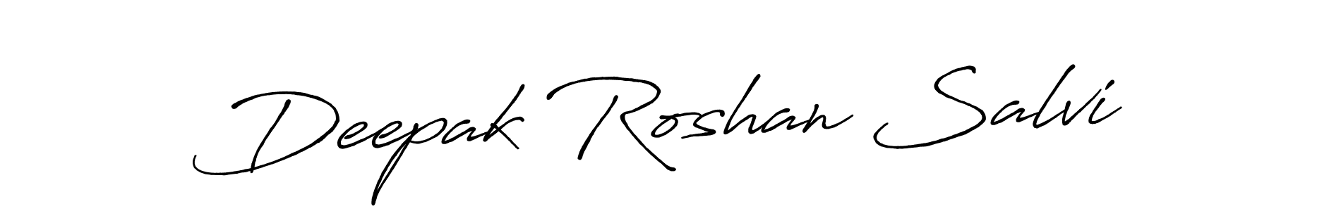 if you are searching for the best signature style for your name Deepak Roshan Salvi. so please give up your signature search. here we have designed multiple signature styles  using Antro_Vectra_Bolder. Deepak Roshan Salvi signature style 7 images and pictures png