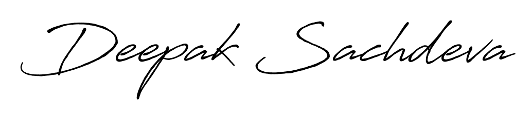 Quickly download Deepak Sachdeva name signature in high-resolution PNG using Antro_Vectra_Bolder style. Ready to insert into PDFs and online applications. Deepak Sachdeva signature style 7 images and pictures png